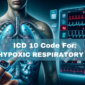 acute hypoxic respiratory failure icd 10