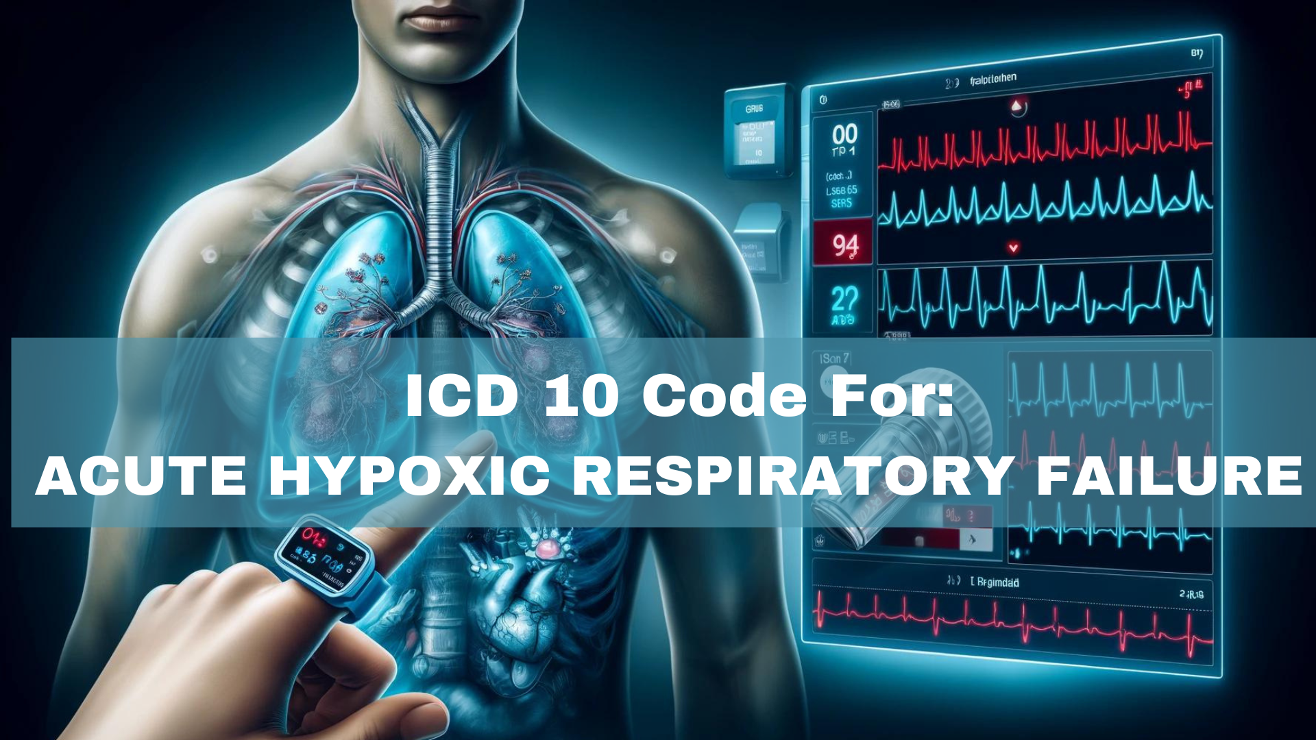 acute hypoxic respiratory failure icd 10