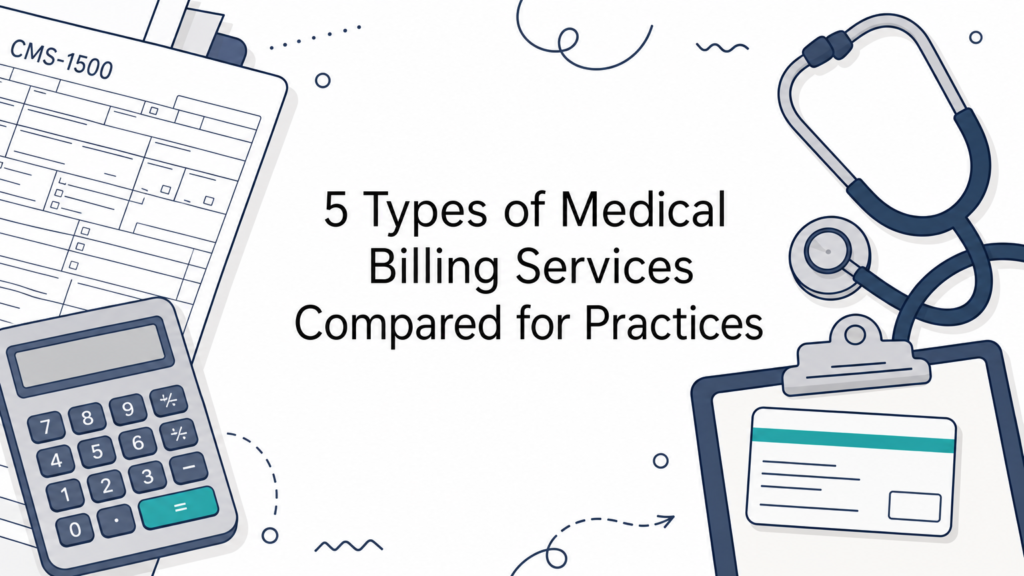 5 Types of Medical Billing Services Compared for Practices