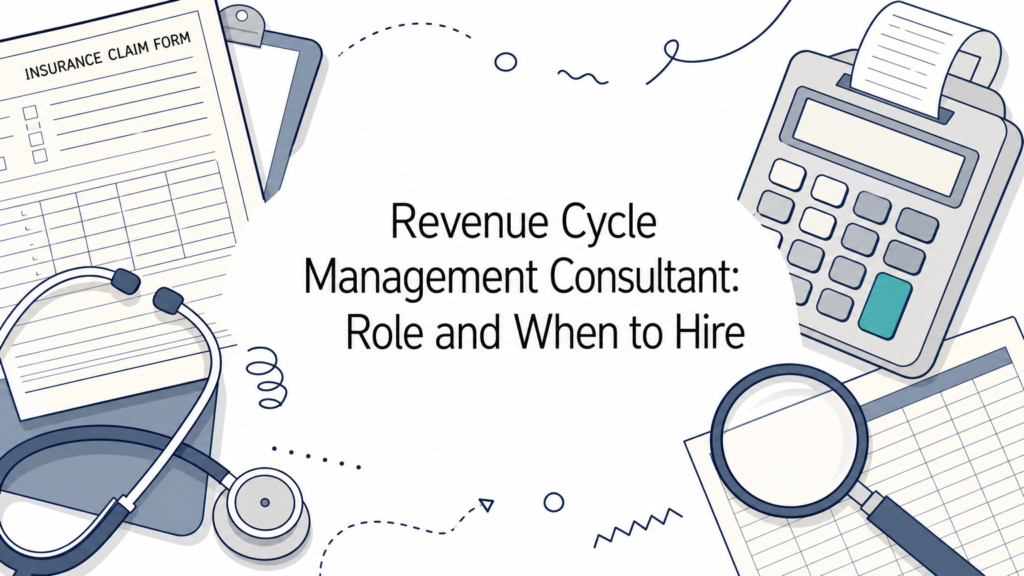 Revenue Cycle Management Consultant: Role and When to Hire